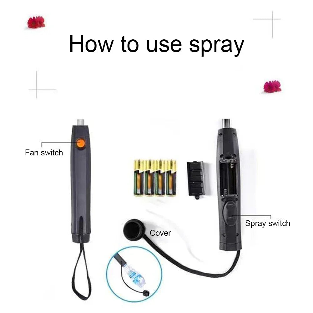 The Ultimate Portable Misting Umbrella
