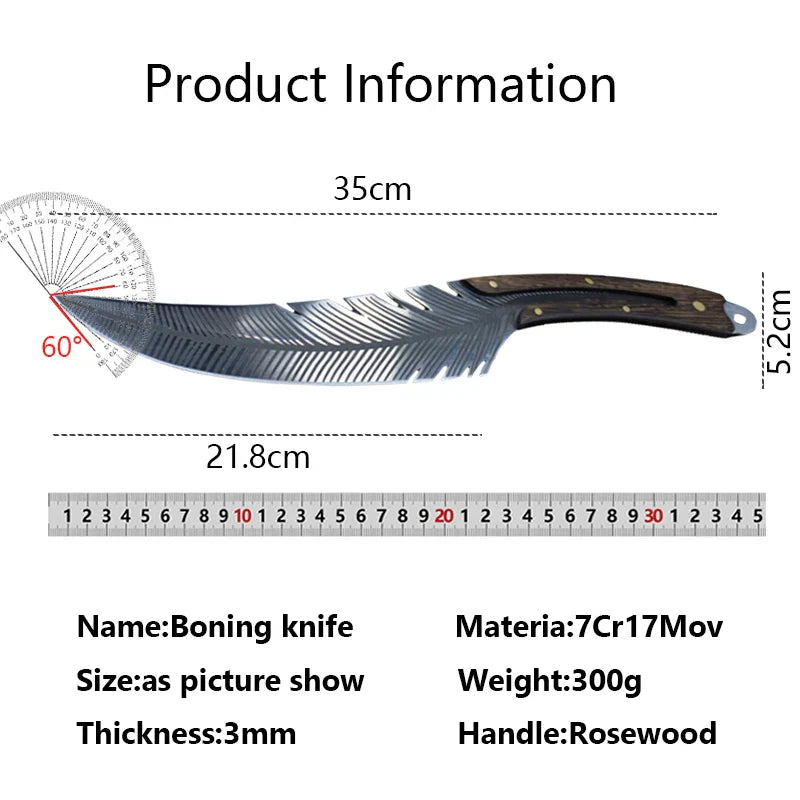 Professional Sharp Feather Boning Knife