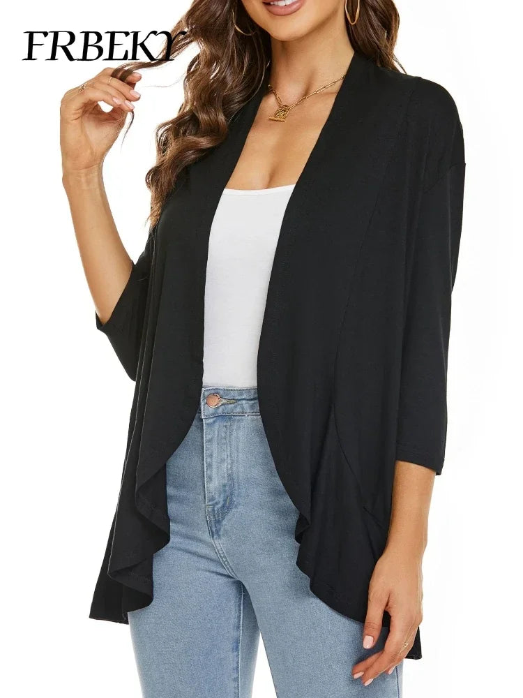 Women's Casual Lightweight Open Front Cardigans