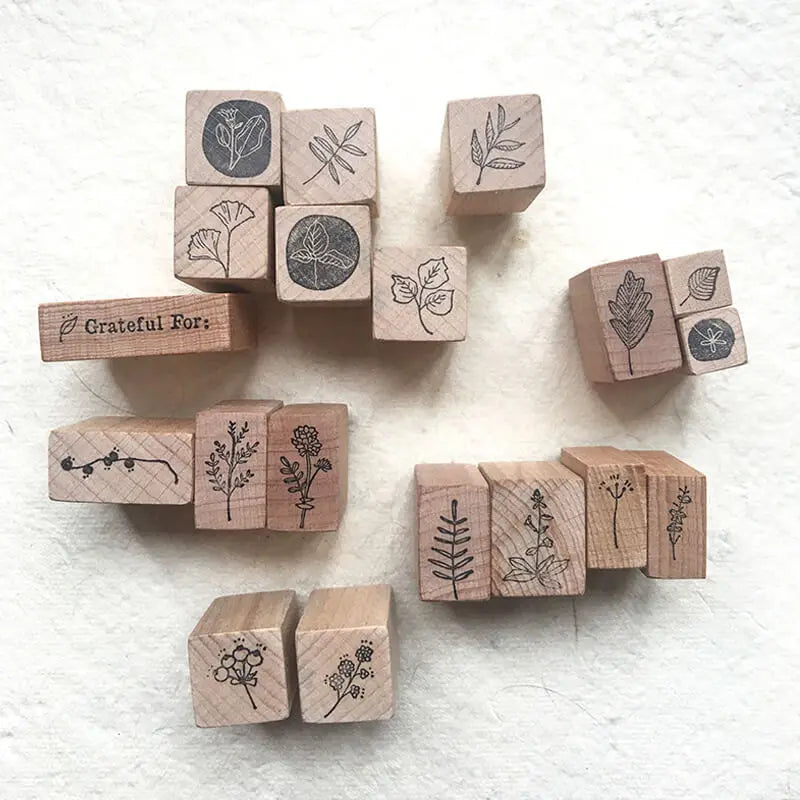 Handmade Map Making Stamp Kit (19 Pcs)