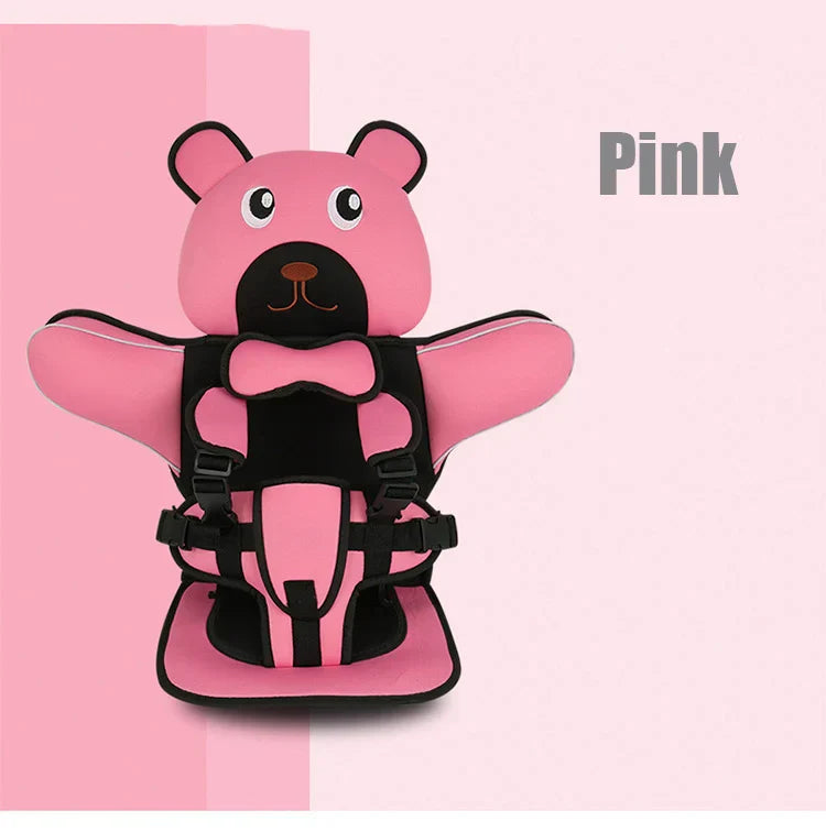 Portable car children's car seat