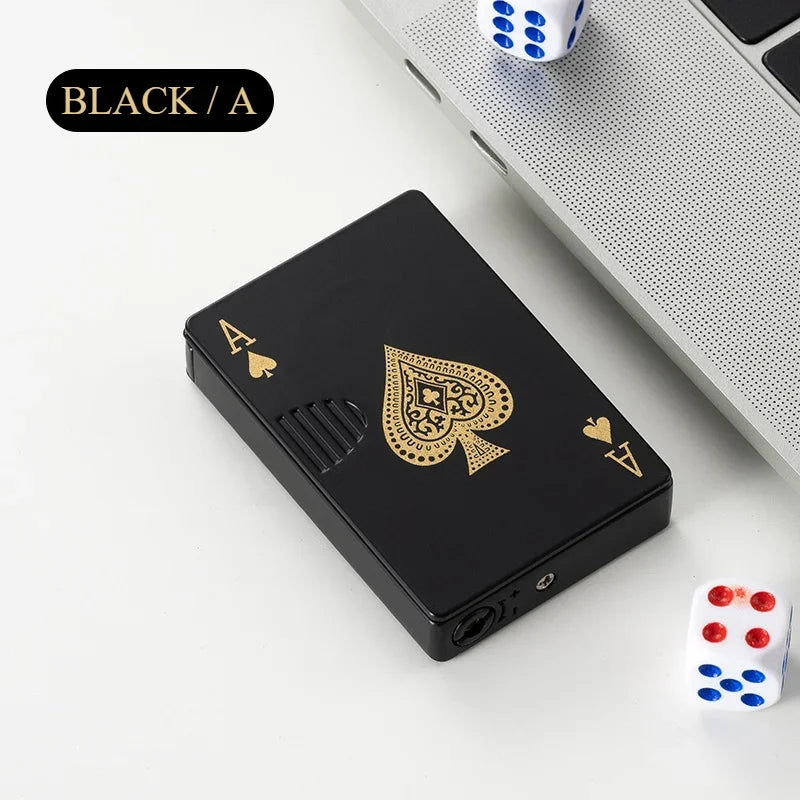 Green Flame Ace Lighter