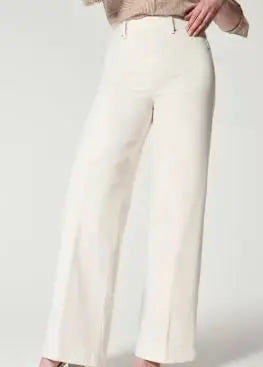 Tummy Control Tall Wide Leg Denim Trouser