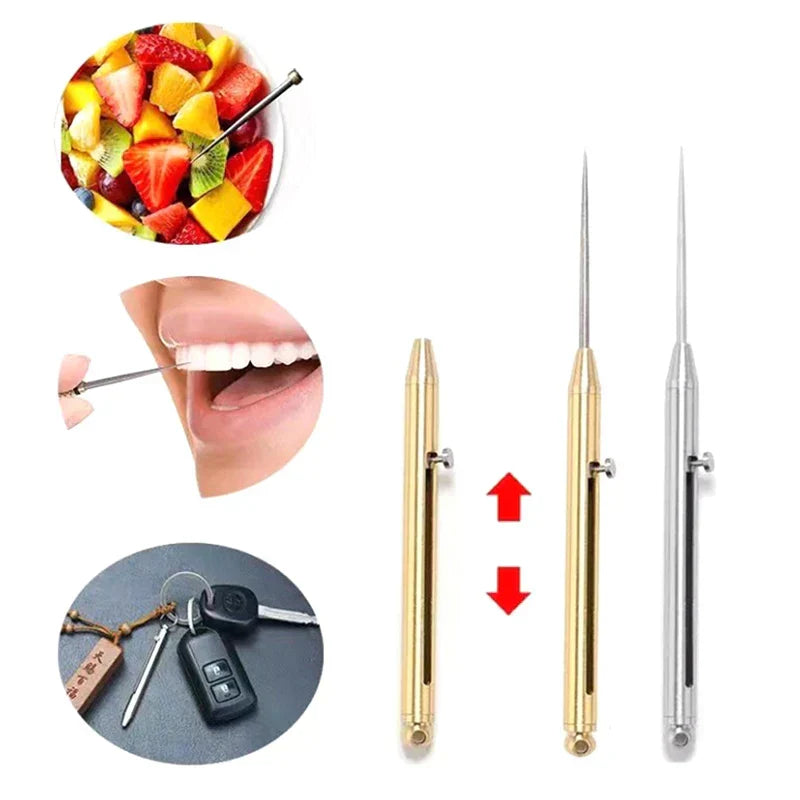 Titanium Alloy Extendable Toothpick