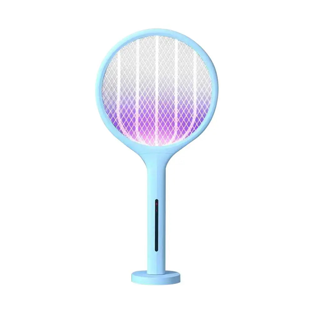 Household collapsible rechargeable two-in-one powerful electric mosquito swatters