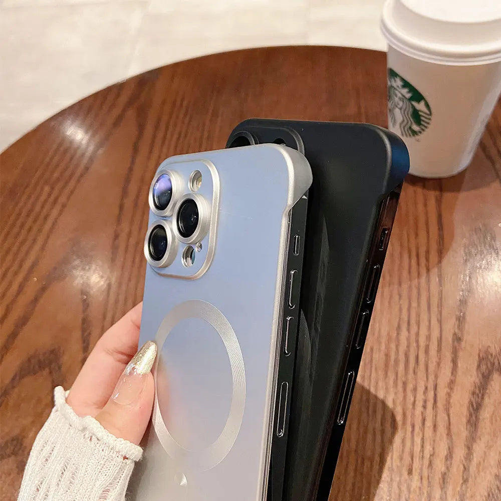 Frameless Matte PC Ultra Thin iPhone Case