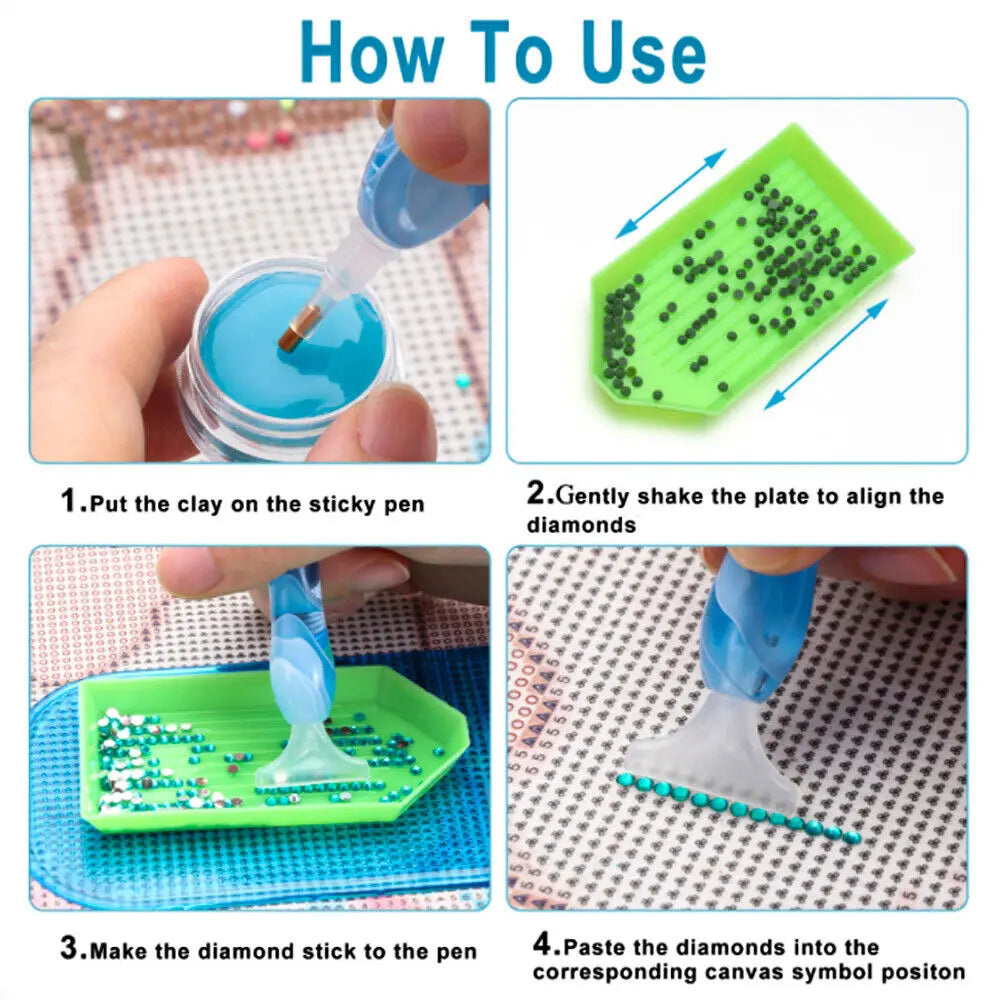 Diamond Painting Pen DIY Embroidery Accessories Kit