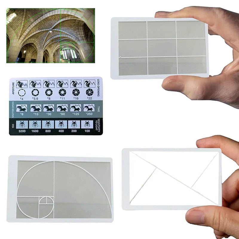 Golden Ratio/Fibonacci Composition card📷