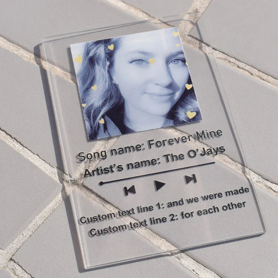 Customized Spotify Album Fridge Magnet Personalized Music Fridge Magnet Can Play Songs and Adjust Volume