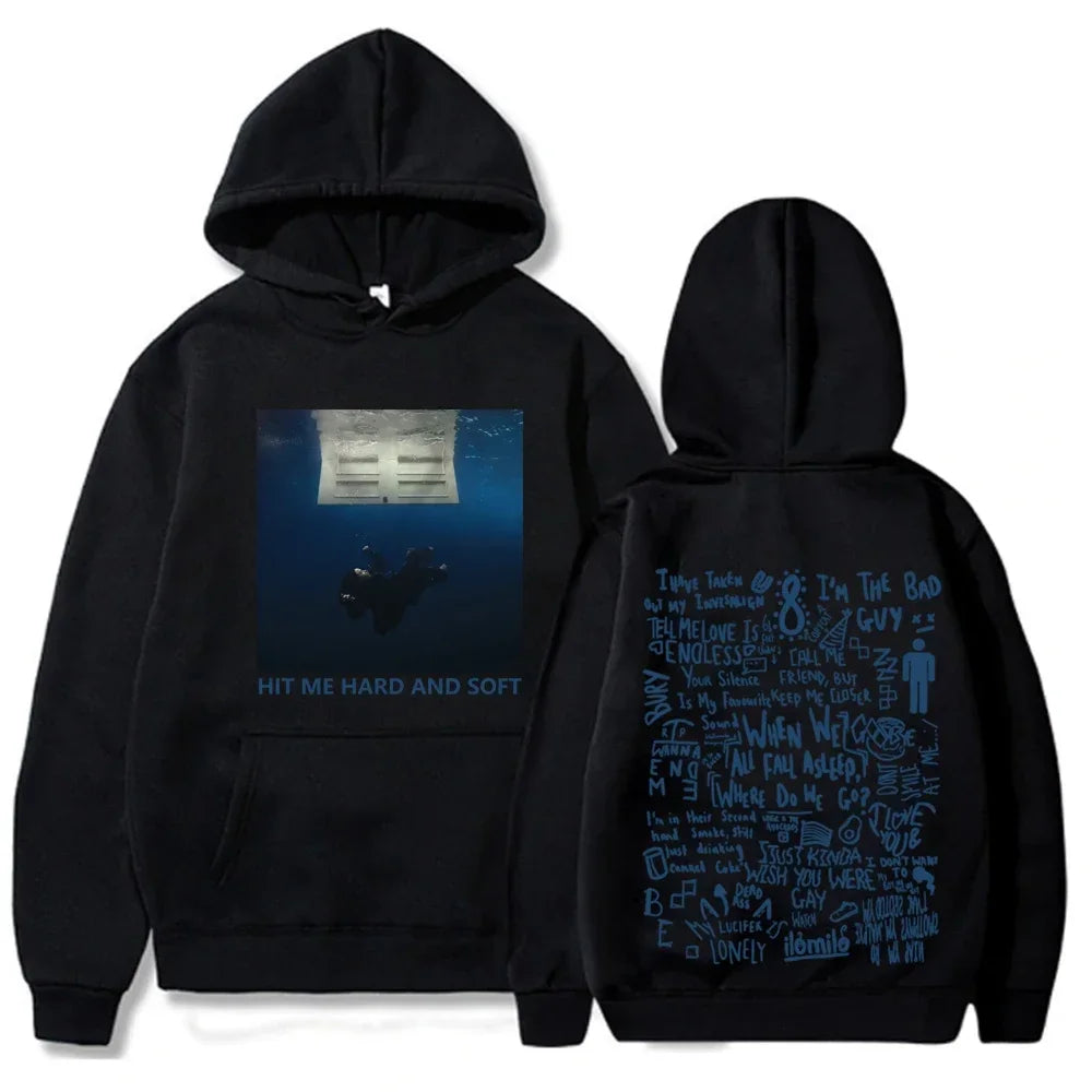 Hit Me Hard & Soft Billie Hoodie