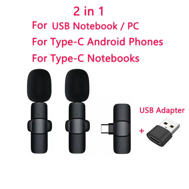 New Wireless Lavalier Microphone