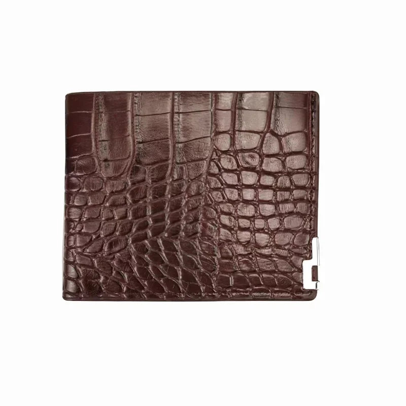 Handmade Genuine Alligator pattern mississippiensis Wallet