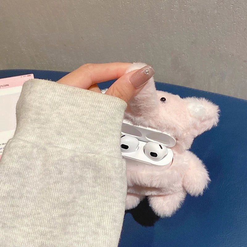 Furry Elephant Airpods Cover