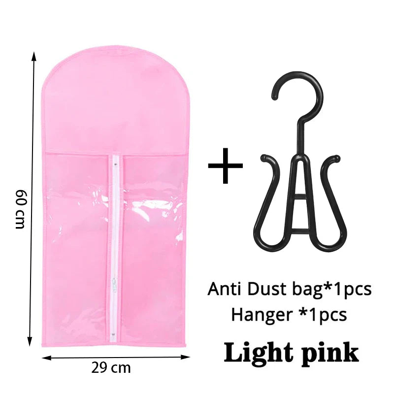 New Design Hourglass-Shaped Wig Storage Bag with Hanger