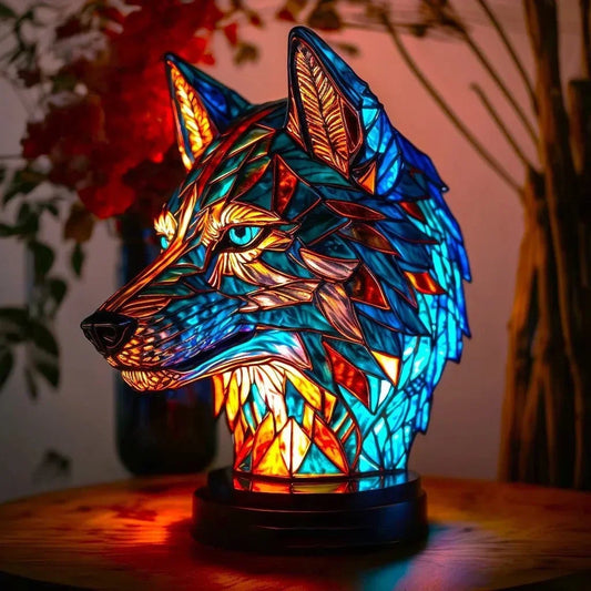 Resin Animal Table Lamp