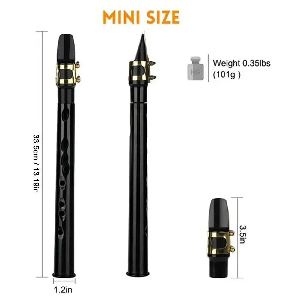 🎶Key of C Two Octave Range Pocket Travel Saxphone