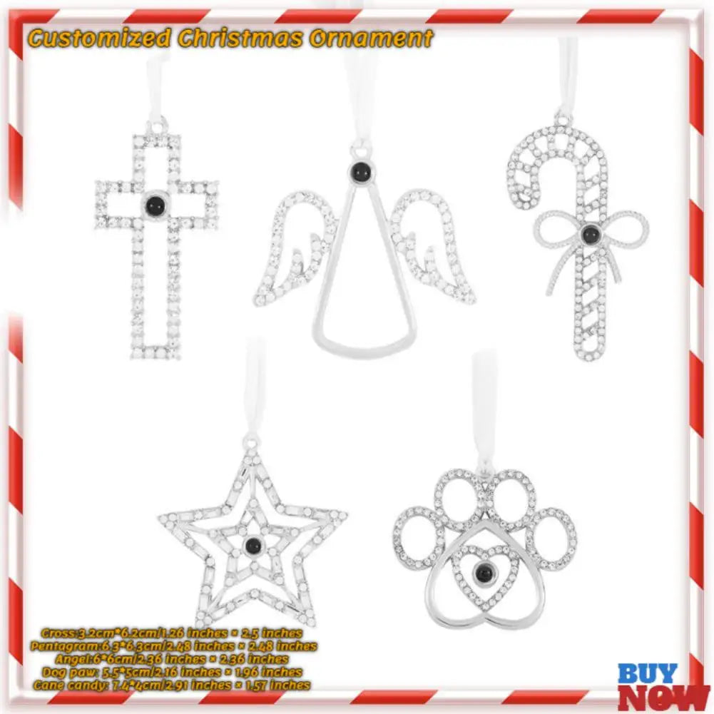Personalized Angel Photo Ornament Christmas Gifts