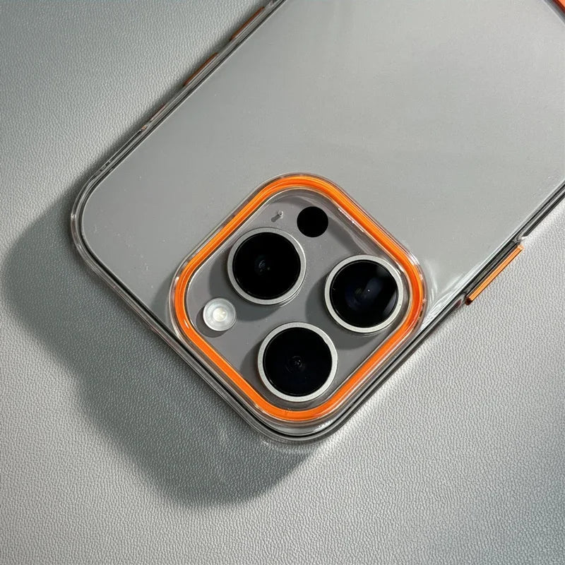 Two -in -one stitching matte mobile phone case