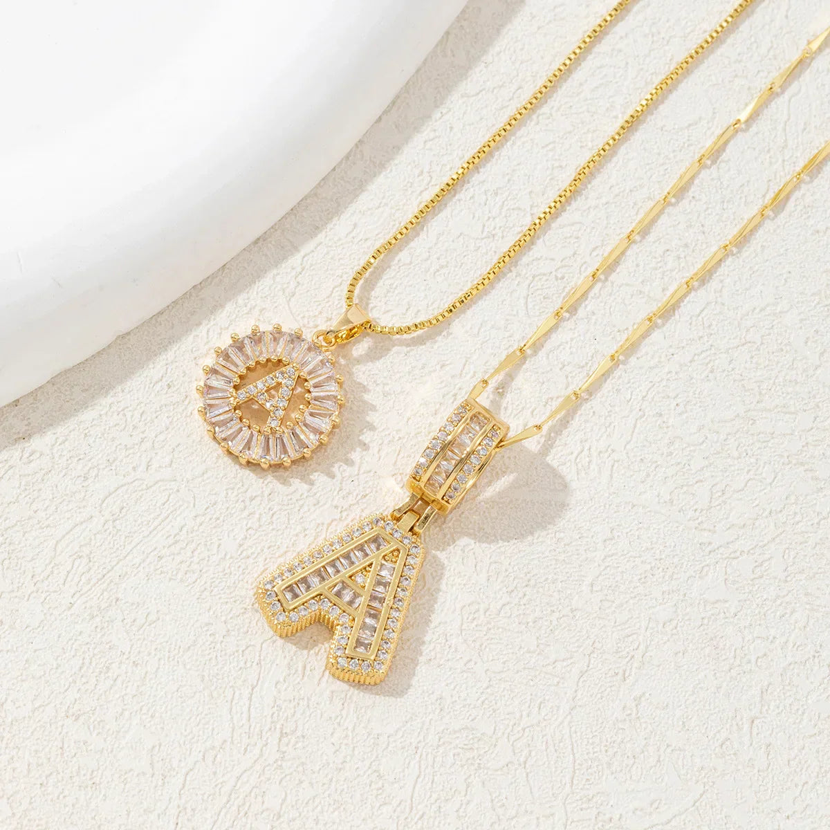 Initial Letter Pendant Necklaces-Best Gift for your friends