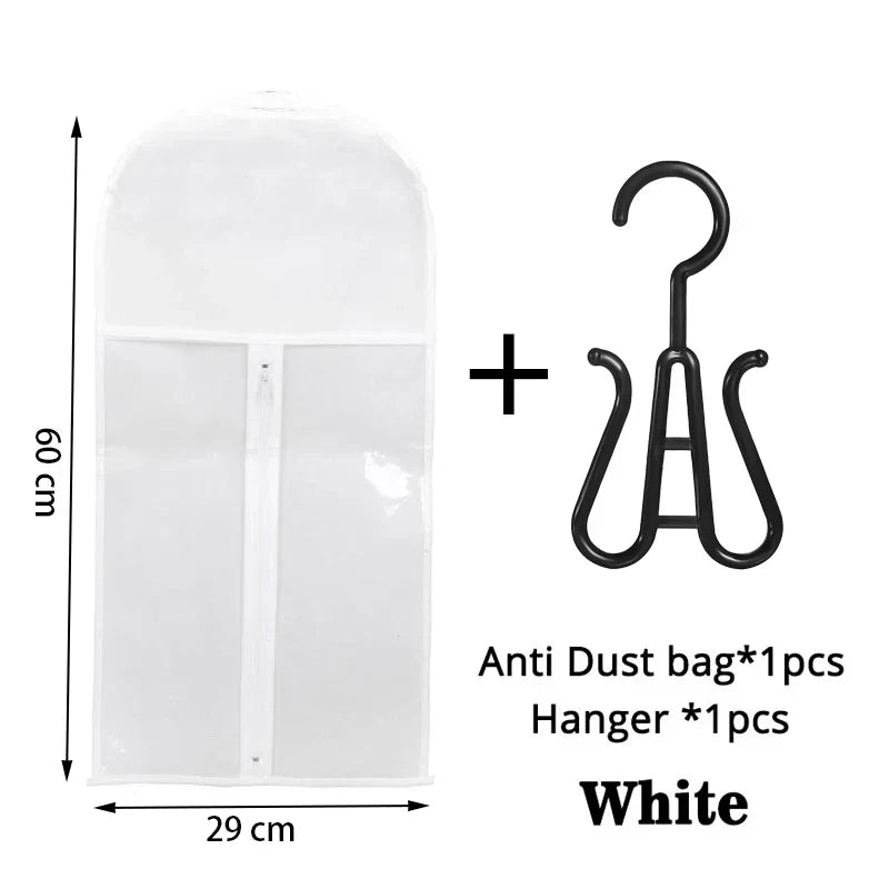 New Design Hourglass-Shaped Wig Storage Bag with Hanger