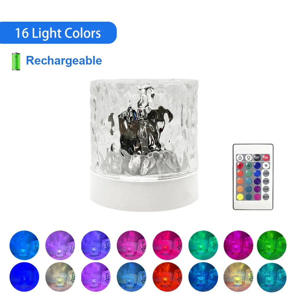 Ocean Wave Night Light Projector Lamp