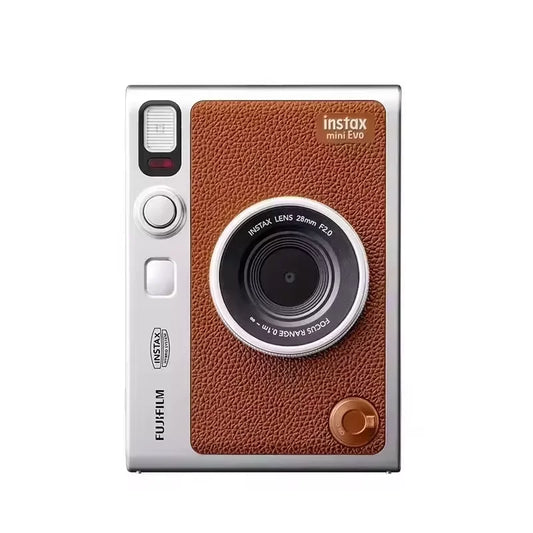 Instant Mini EVO Hybrid Camera Bundle with 60 Instant Film Sheets + 32GB Memory Card + Small Padded Case + SD Card Reader + Flex Tripod + Microfiber Cleaning Cloth