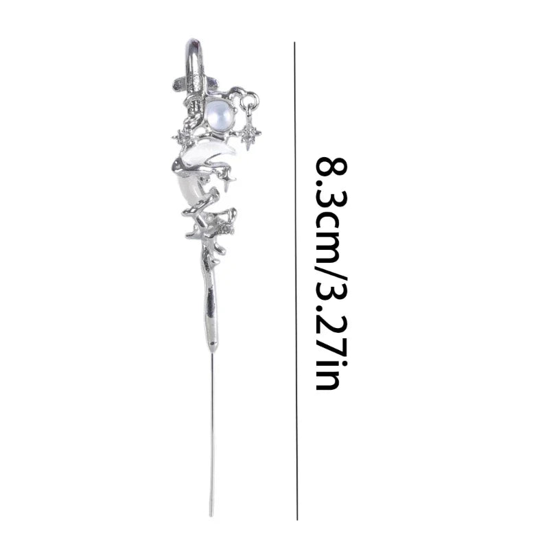 MYTH OF THE MOON Ear Hook Needle Piercing Earring