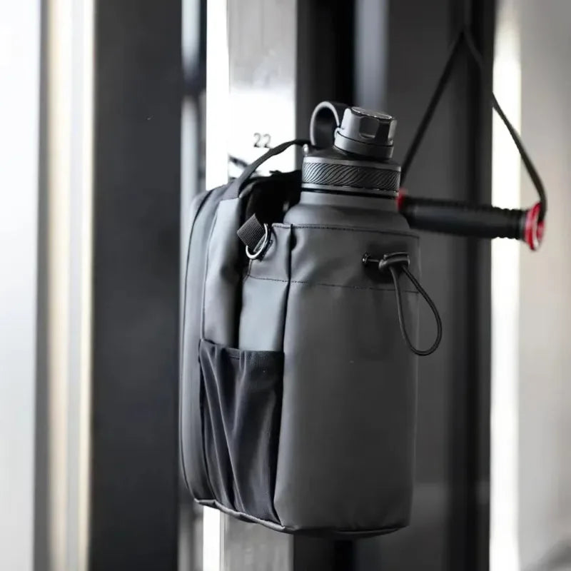 Fitness portable bag with magnet