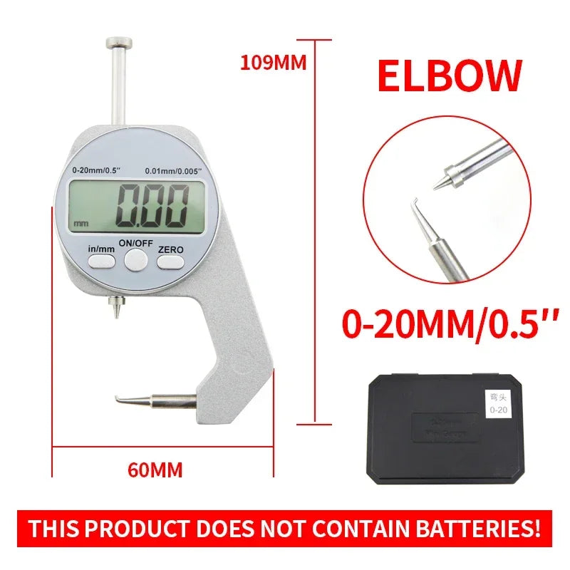 Digital Display Thickness Gauge