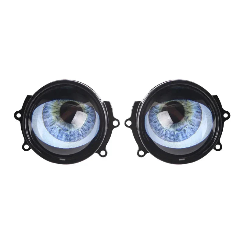 Synced Programmable Devil Eyes Lens with Remote
