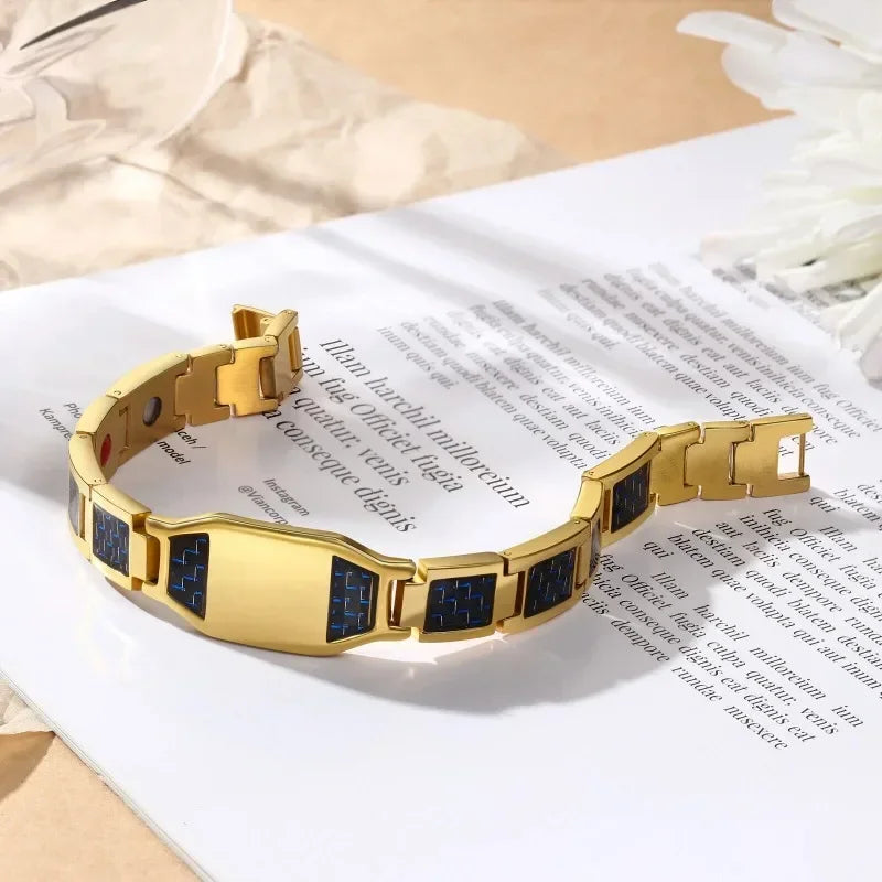 Personalized Men Bracelet with Name Custom Stainless Steel Bracelet For Him
