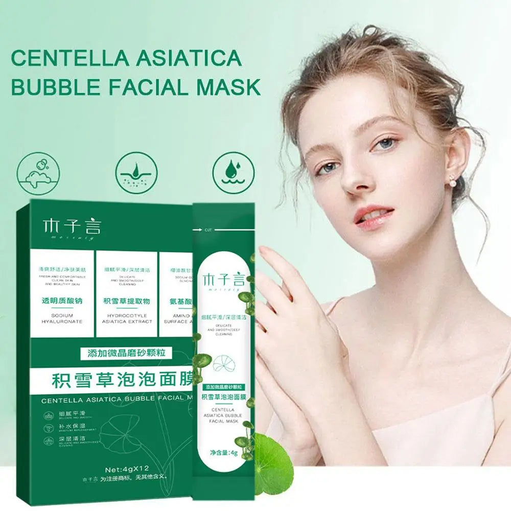 Natural Organic Avocado deep cleansing bubble mask