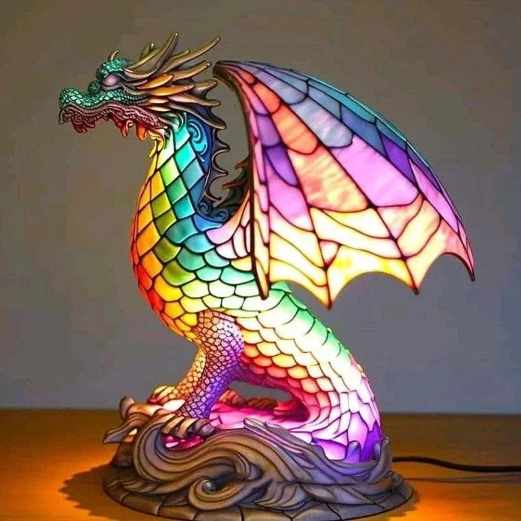Resin Animal Table Lamp
