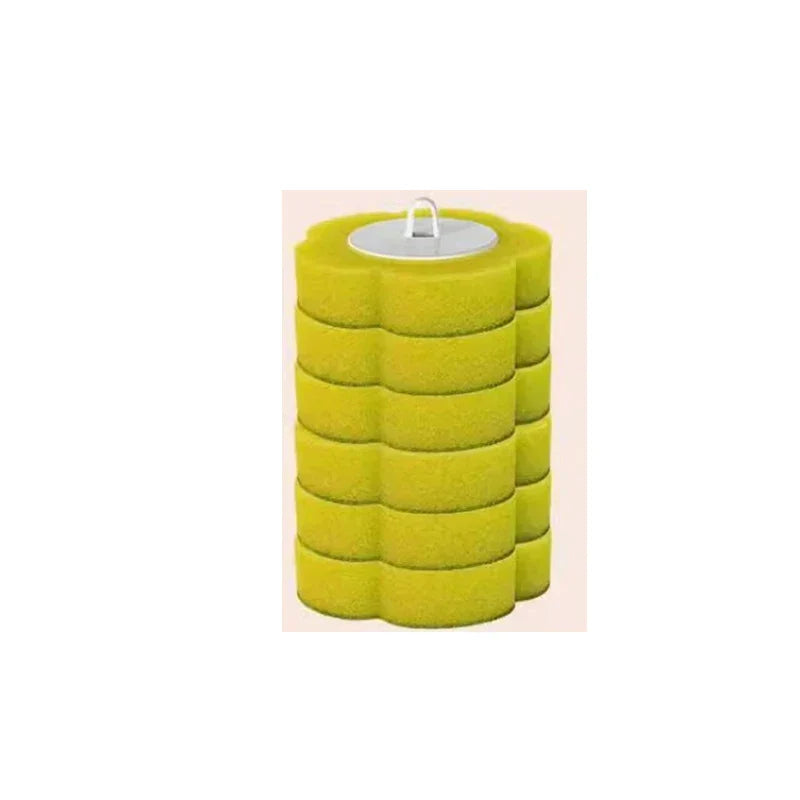 Disposable Replacement Brush Head Toilet Brush Set