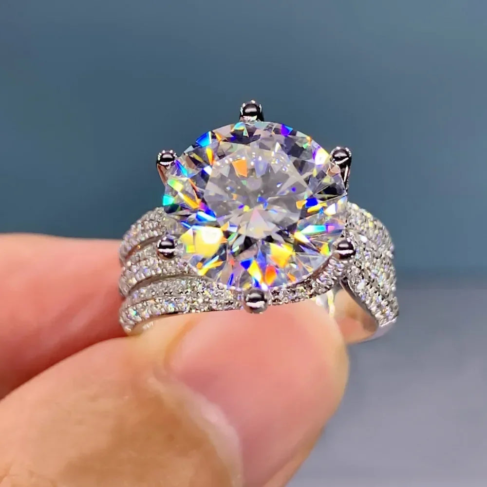 💍3 Carat Super Sparkling zircon Ring
