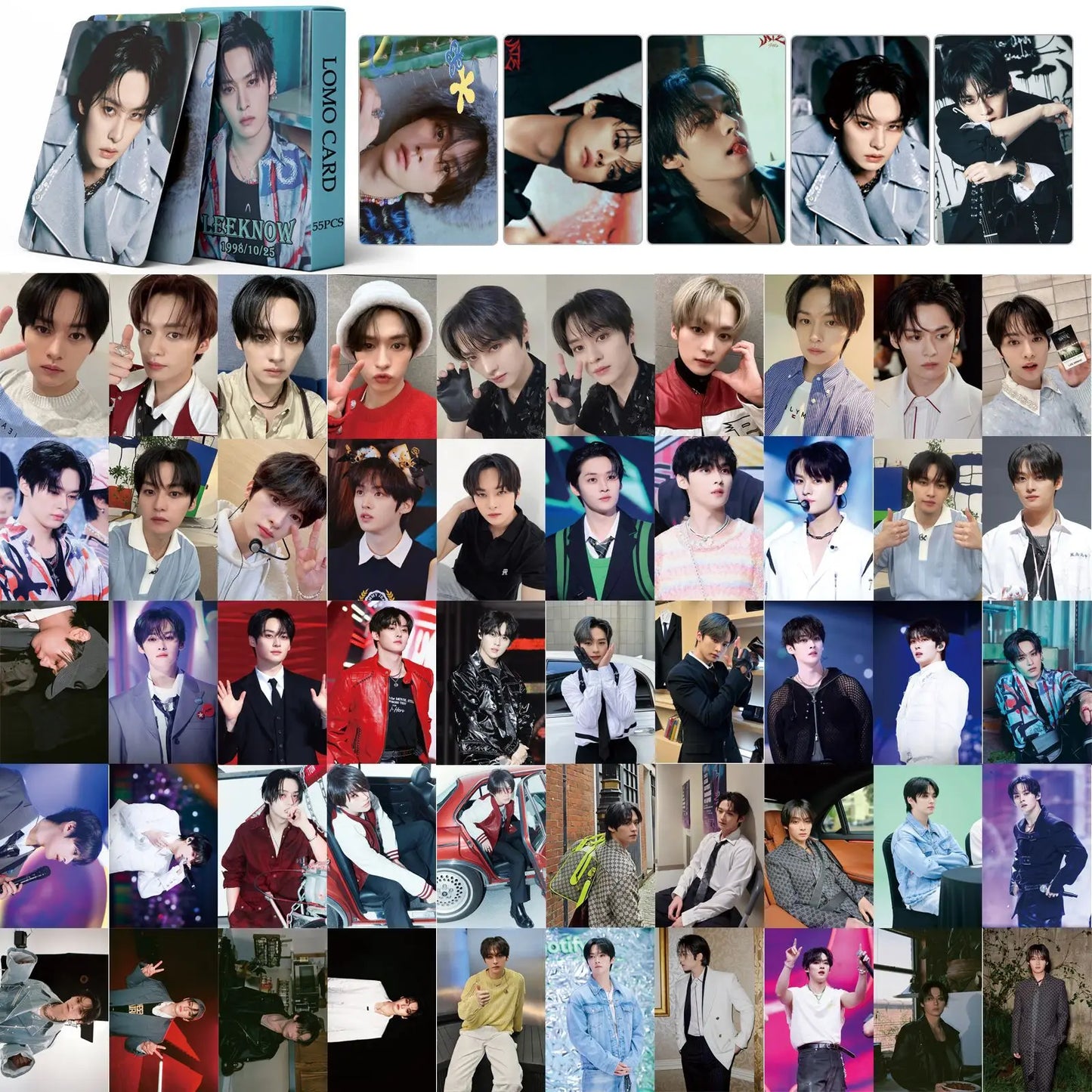 Stray kids 55-Piece Photocard Collector's Set