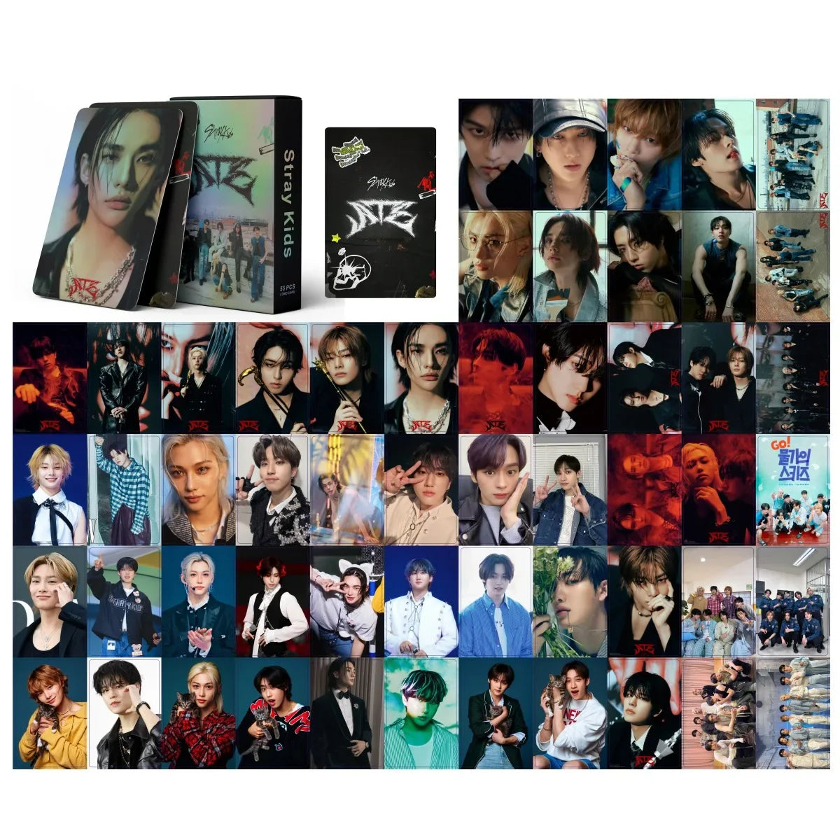 Stray kids 55-Piece Photocard Collector's Set