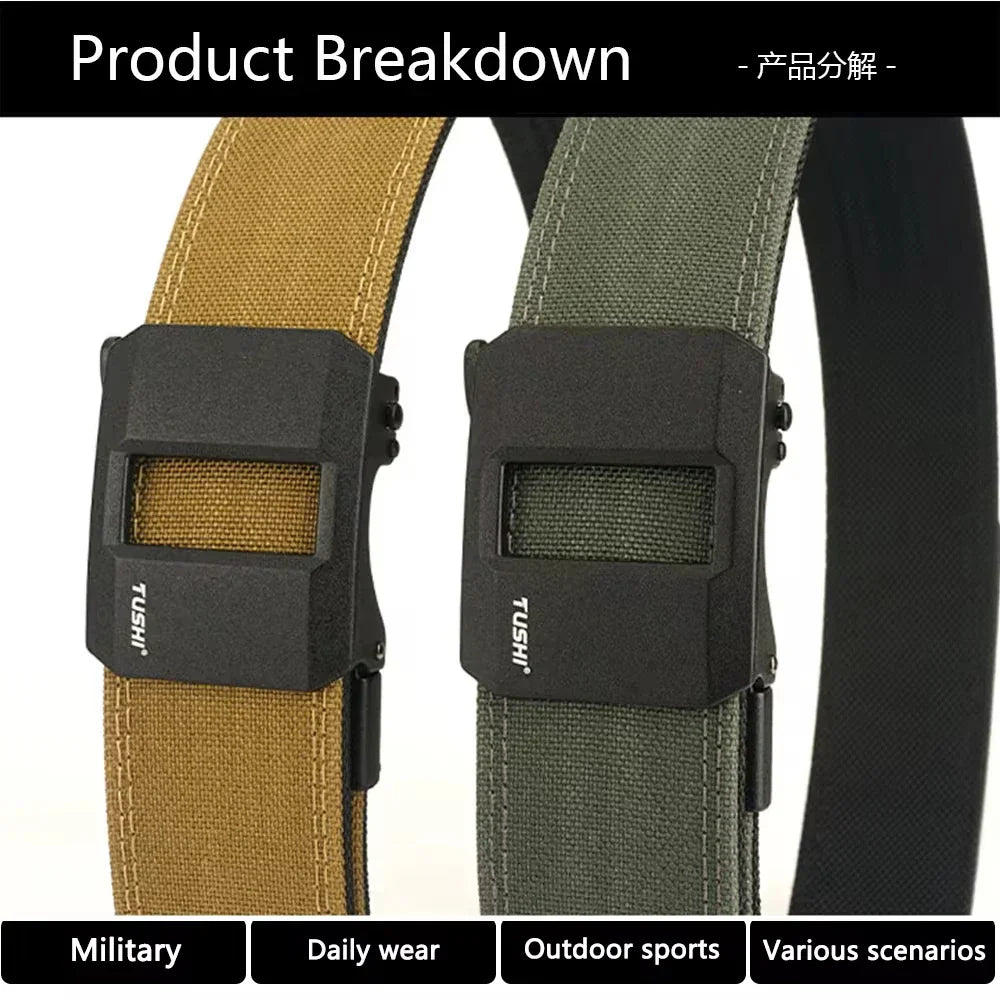 EDC Nylon Ratchet Belt