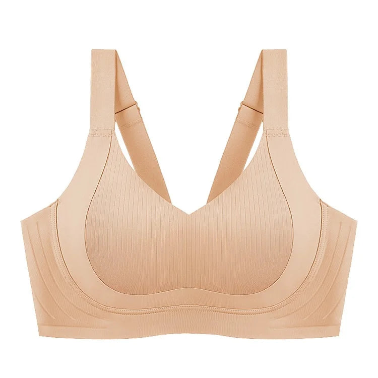 Wire-Free Non-Marking Skin-Friendly Push-Up Bra