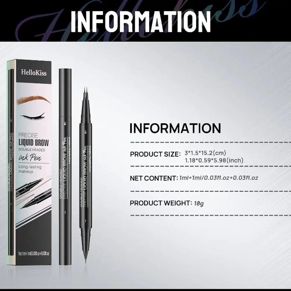 HelloKiss Curved Eyebrow Pen - Microblading Eyebrow Pencil