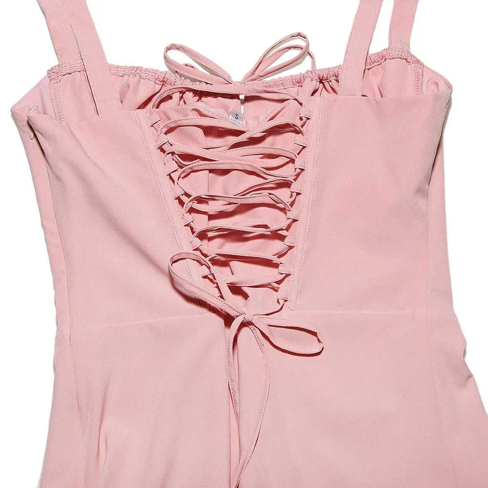 Floral Bustier Midriff Waist Shaper Dress