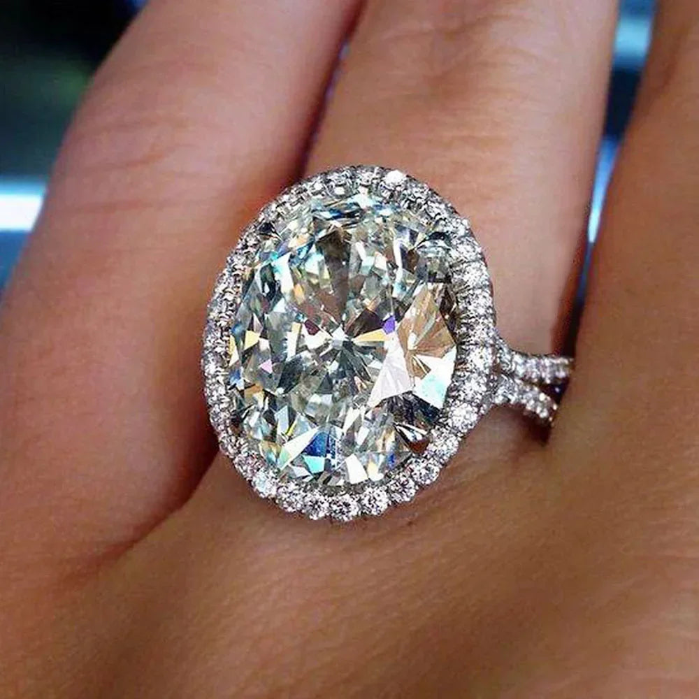💍3 Carat Super Sparkling zircon Ring