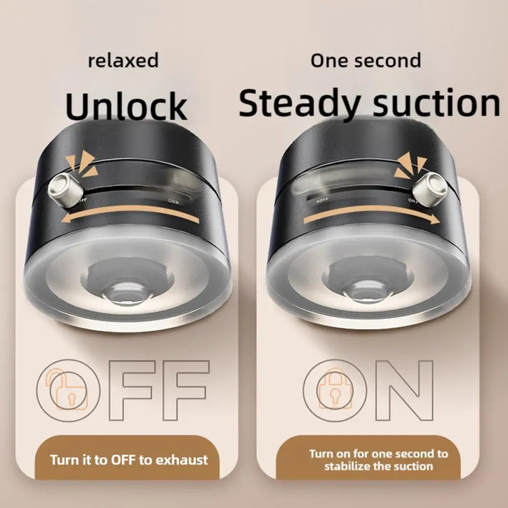 Foldable Portable Vacuum Magnetic Cell Phone Holder