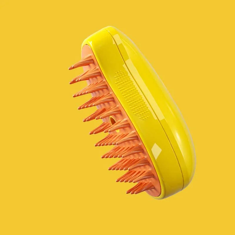 Spray floating hair comb