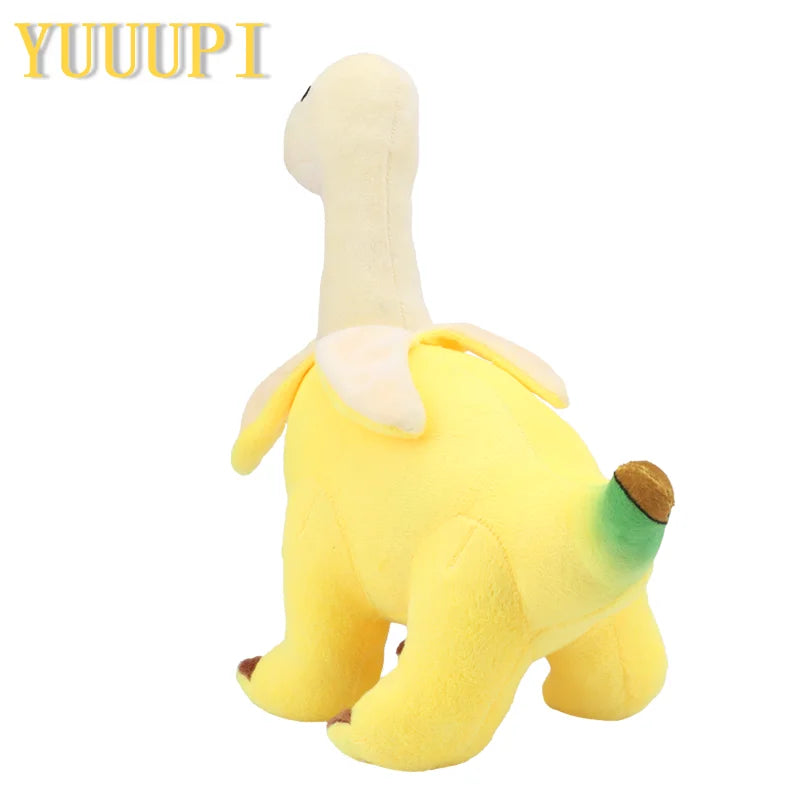Cute Banana Brontosaurus Design Plush Toy