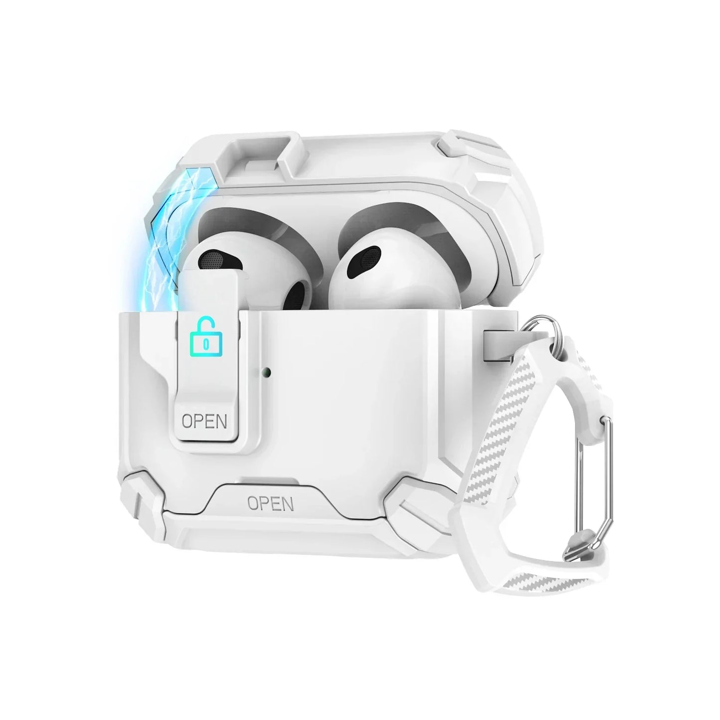Airpods Earphone Case With Magsafe - Automatic Pop-Up Cover