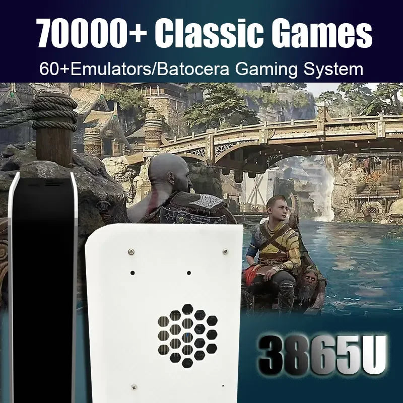 RETRO DOCK V2[60,000+ NOSTALGIC GAMES 2 FREE CONTROLLERS]