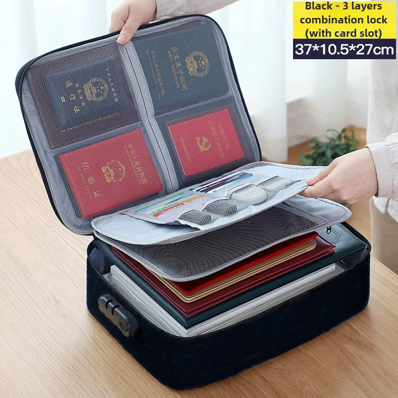 Multi-Functional ID Storage Bag