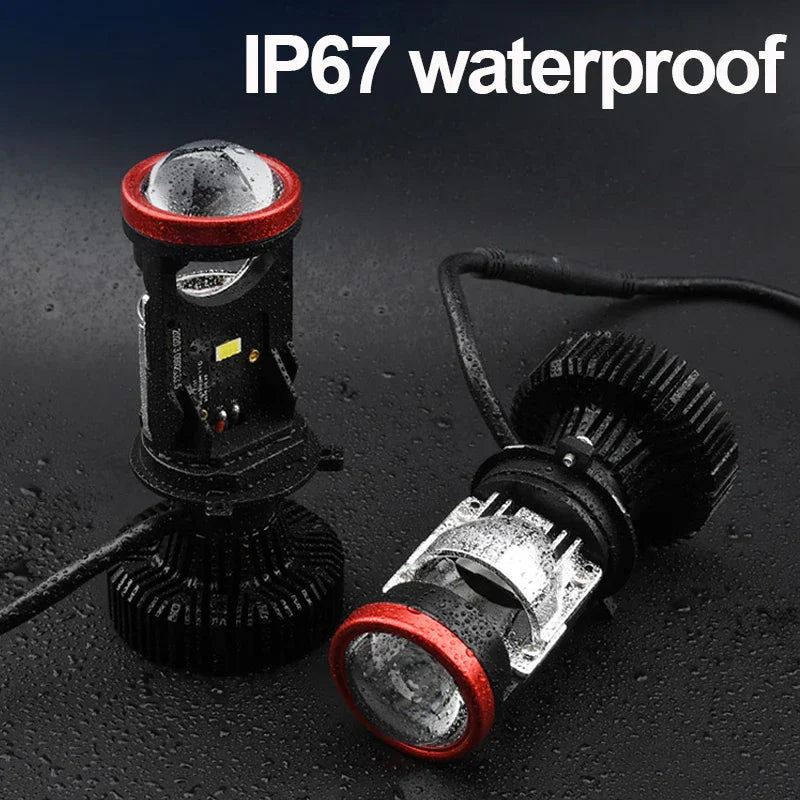 Y7D H4 LED Headlight Canbus Car Light 6500K 90W 18000LM Conversion Kit High/Low Beam