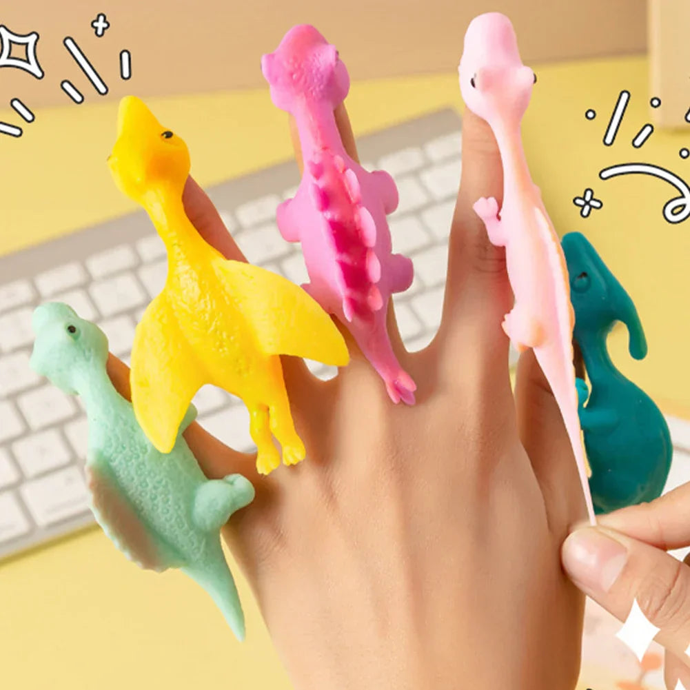 Slingshot Dinosaur Finger Toys